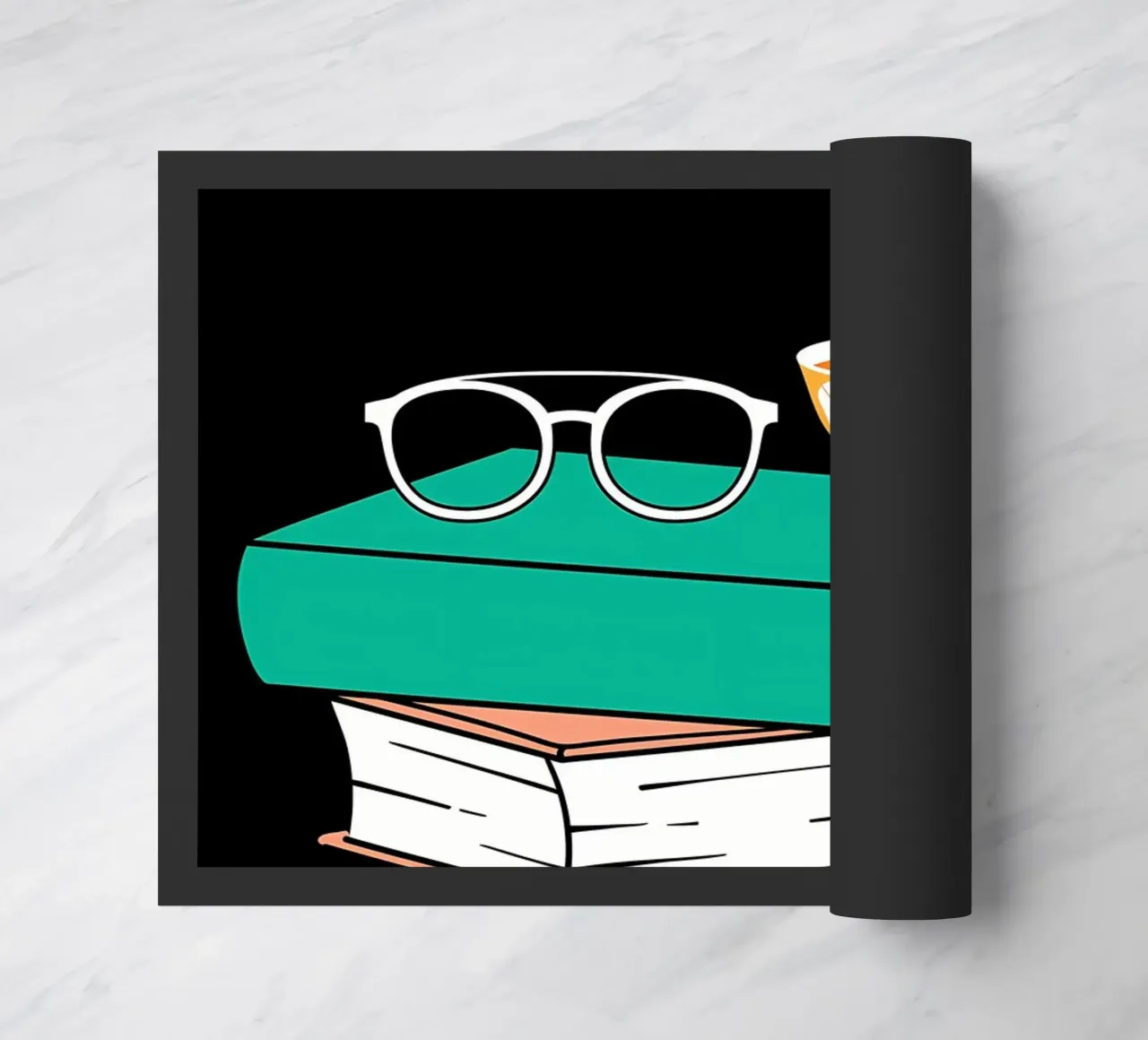 Lectura de libros felpudo de Aiden Garcia