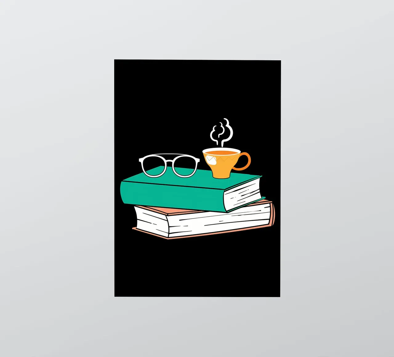 Lire des livres autocollant de Aiden Garcia