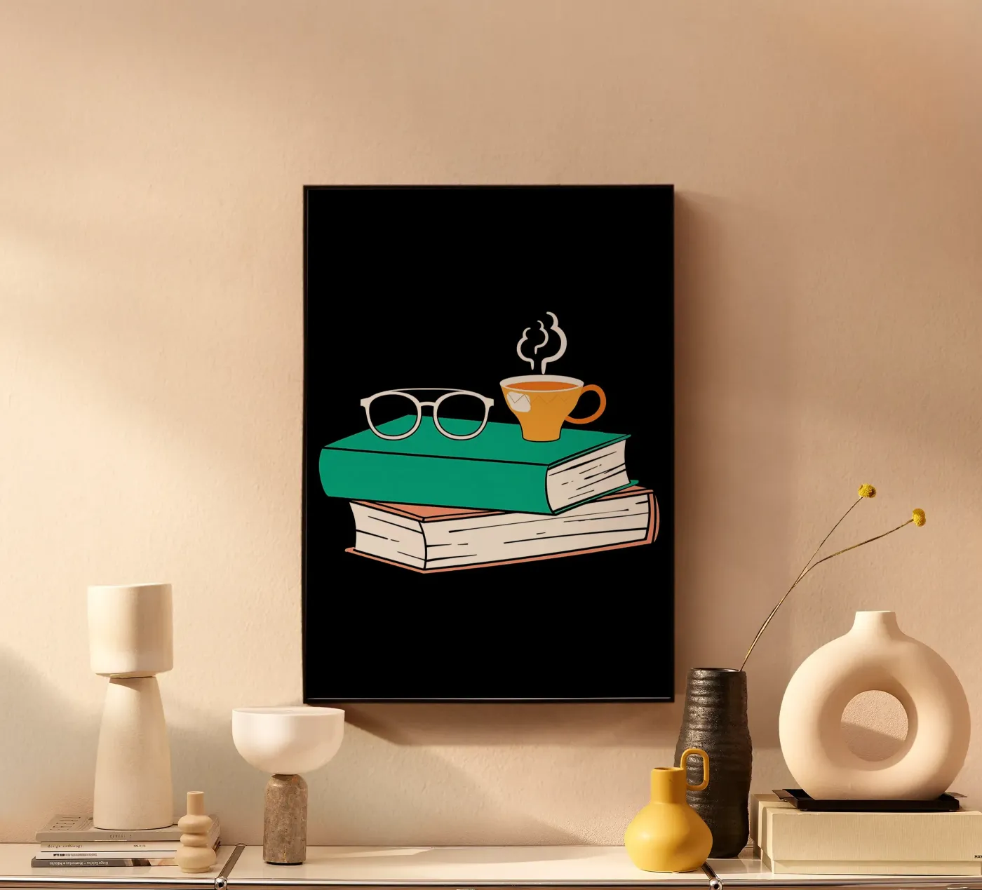 Bücher lesen Acryl-Glas von Aiden Garcia
