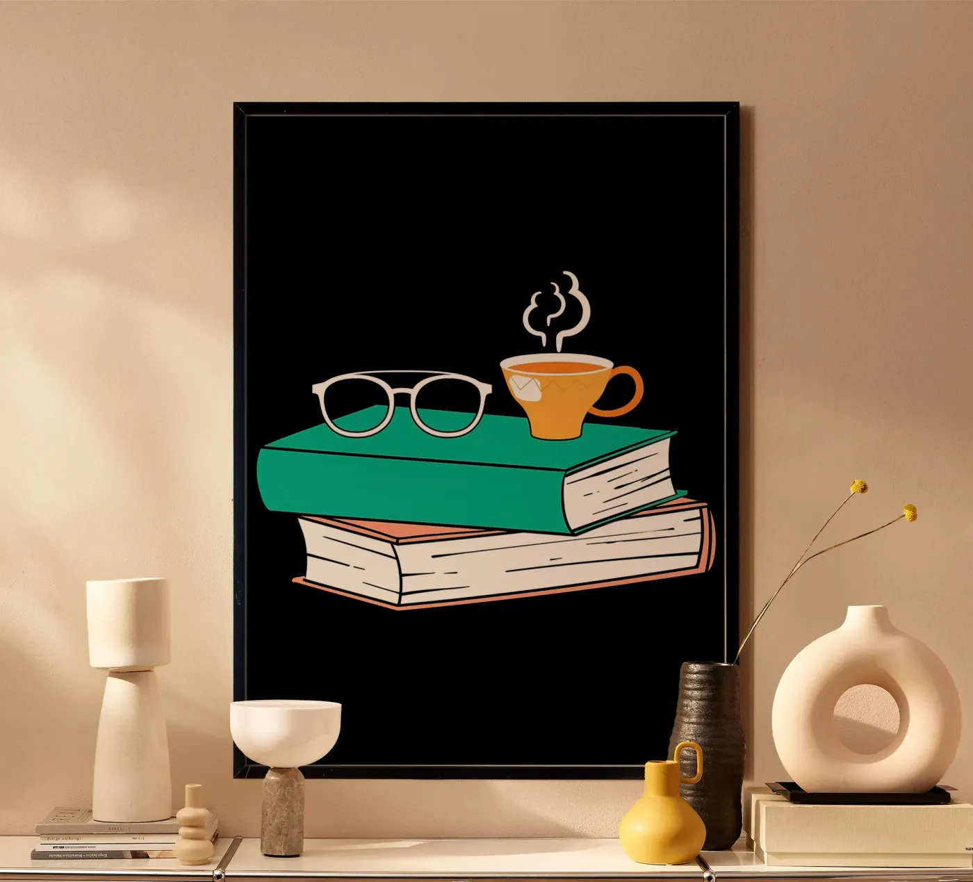 Reading Books poster da Aiden Garcia