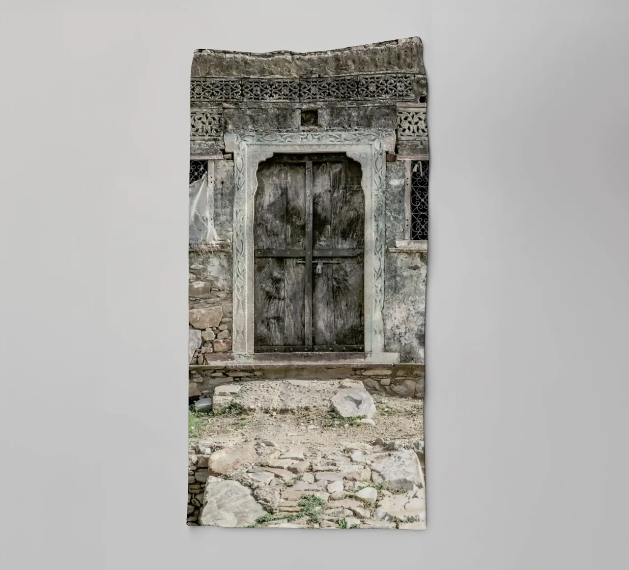 Door Into History towel by Shot By Clint