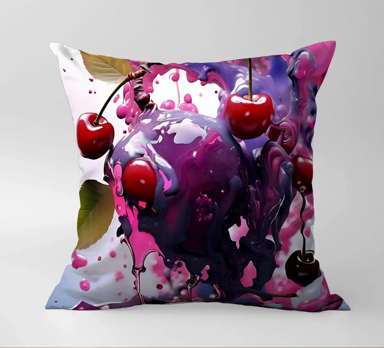 Ciliegie_1 cuscino da Pink- und LoveArt by LK
