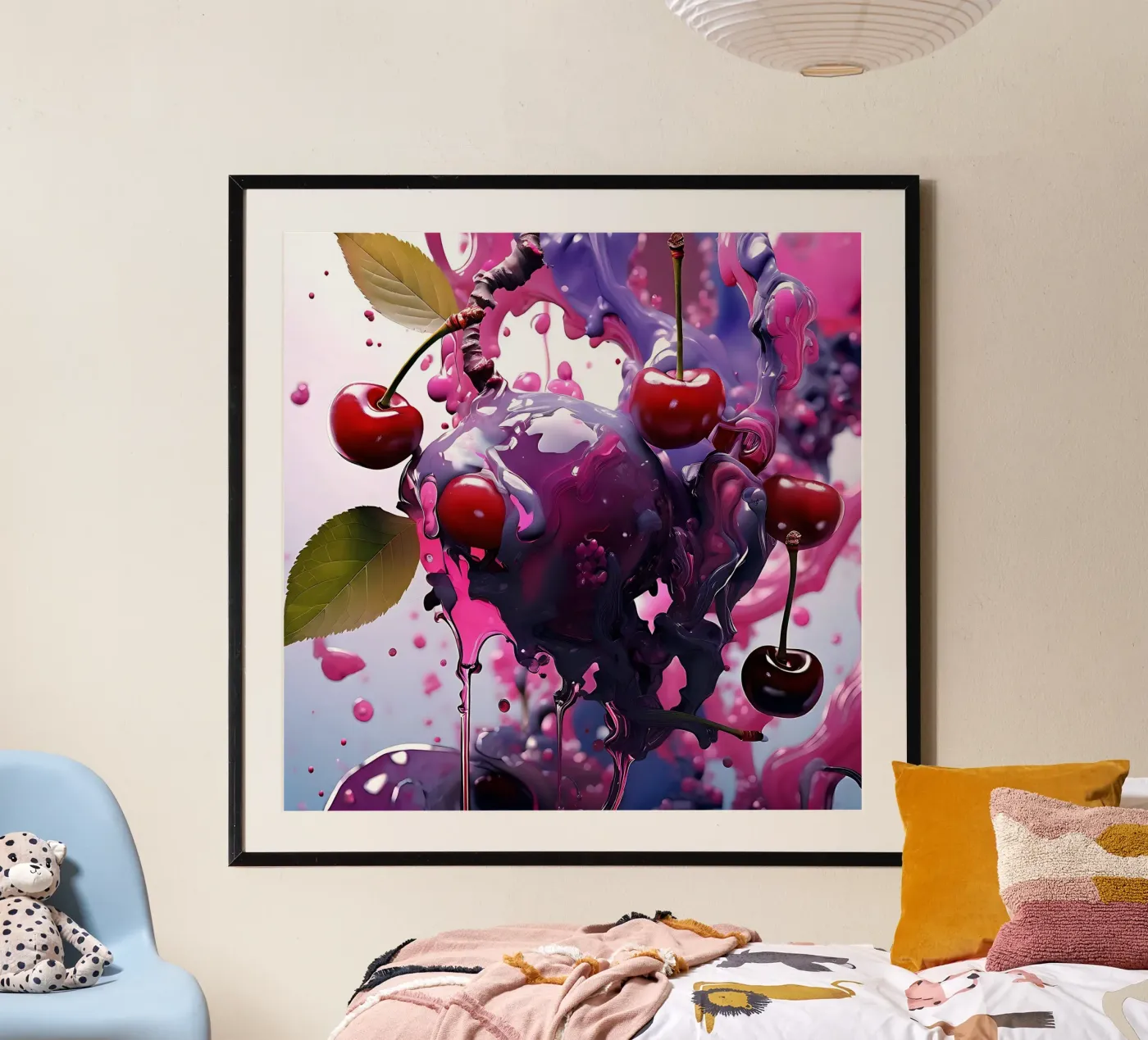 Ciliegie_1 poster da Pink- und LoveArt by LK