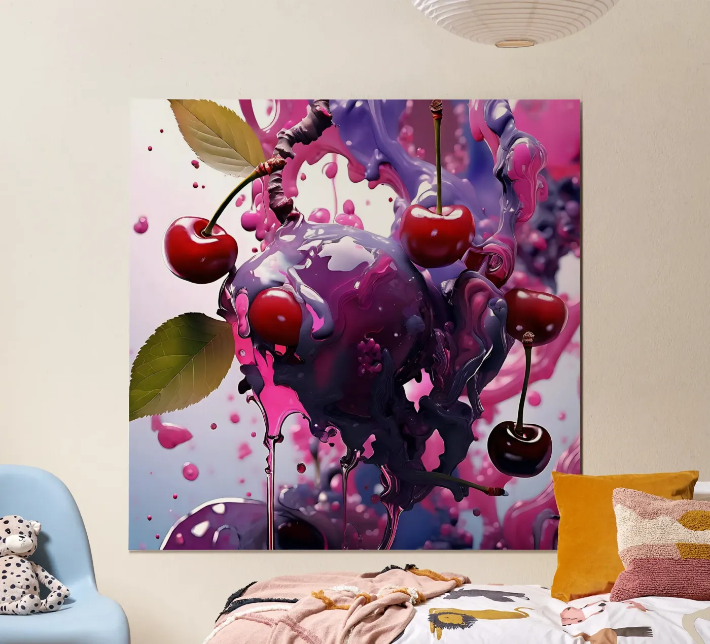 Ciliegie_1 poster da Pink- und LoveArt by LK