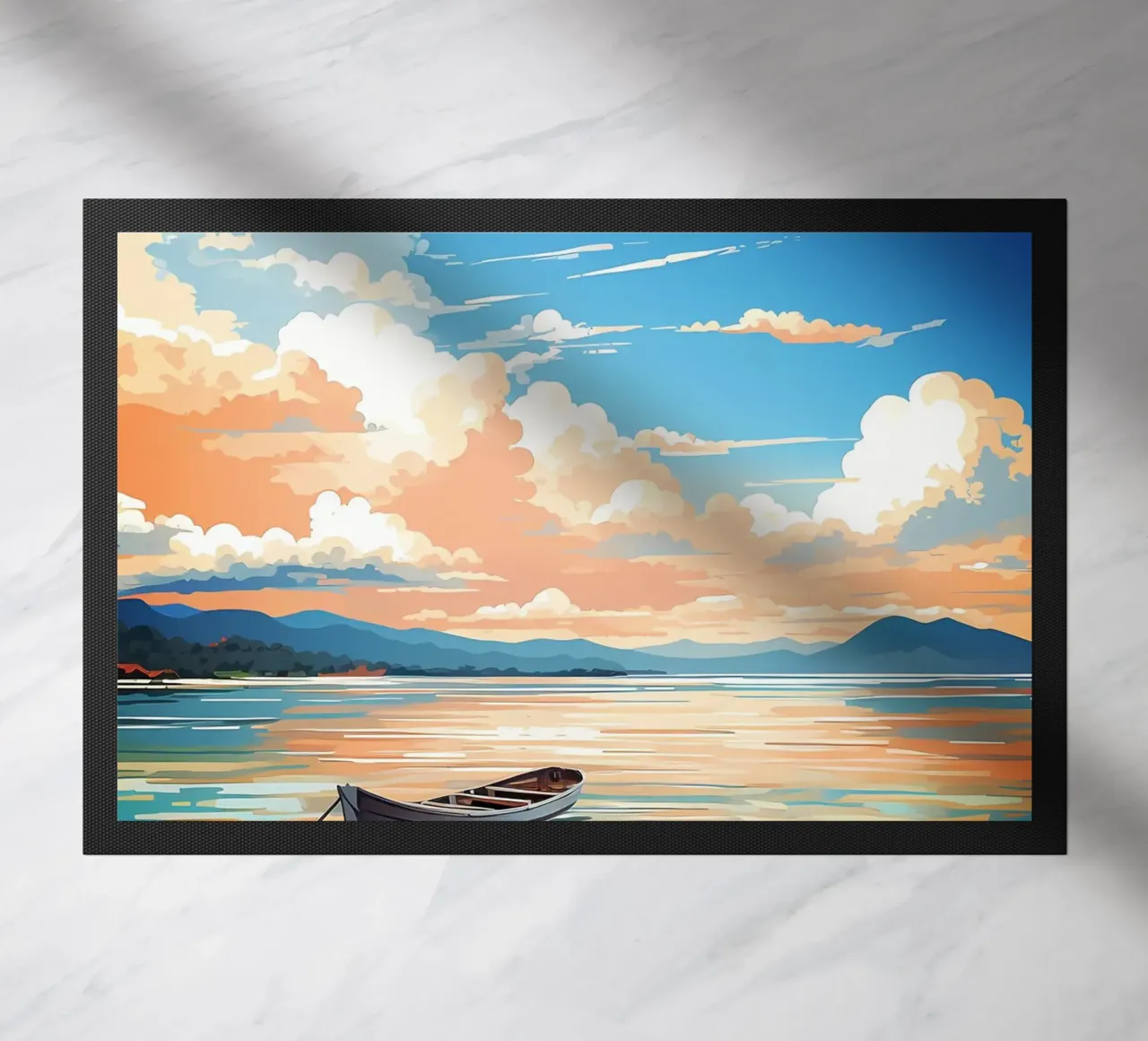 Pittura ad olio di Lombok zerbino da Bartosz Powalka