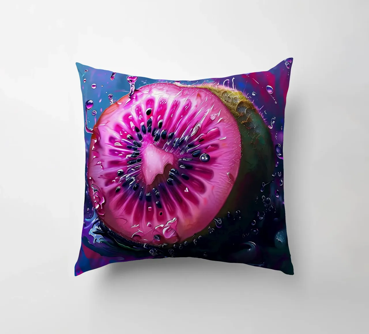 Kiwi_1 cuscino da Pink- und LoveArt by LK