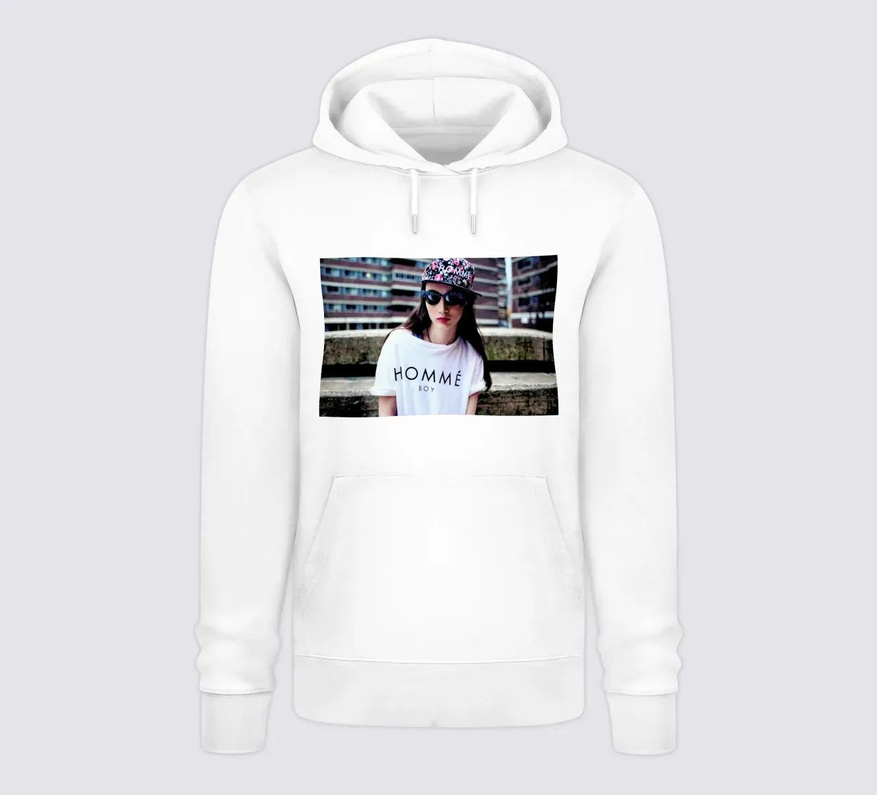 Homme Boy felpa con cappuccio da Aysha Banos