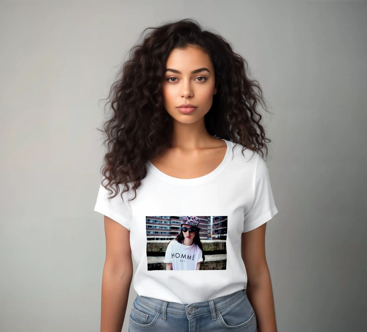 Homme Boy Frauen T-Shirt von Aysha Banos