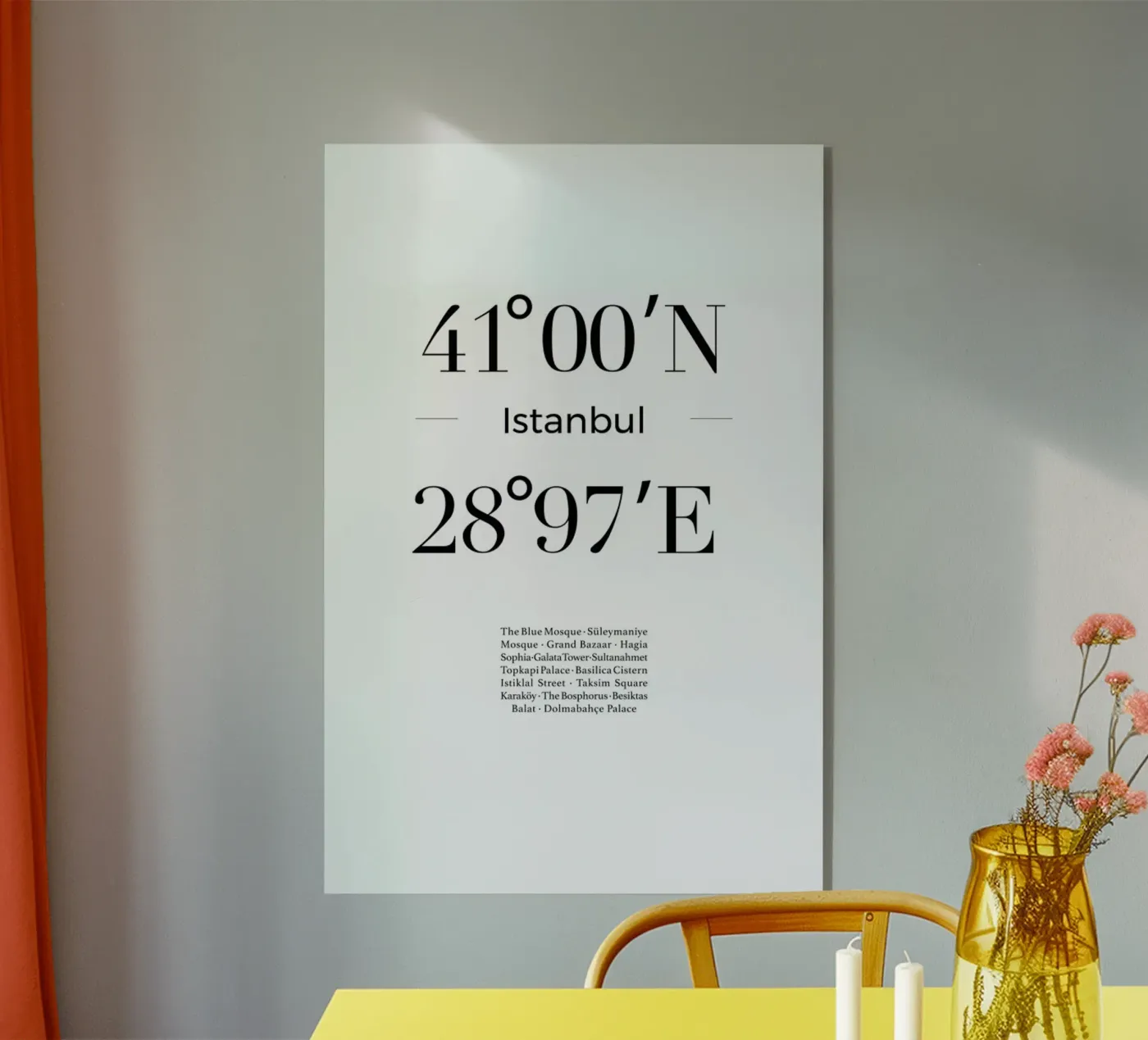 Istanbul acryl van Studio One