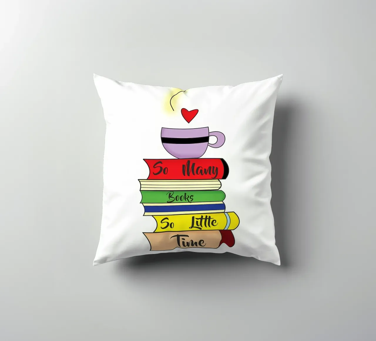 LIBRARY decorative cushion by Aiden Garcia