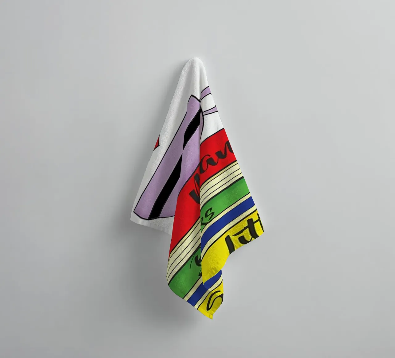 LIBRARY towel by Aiden Garcia