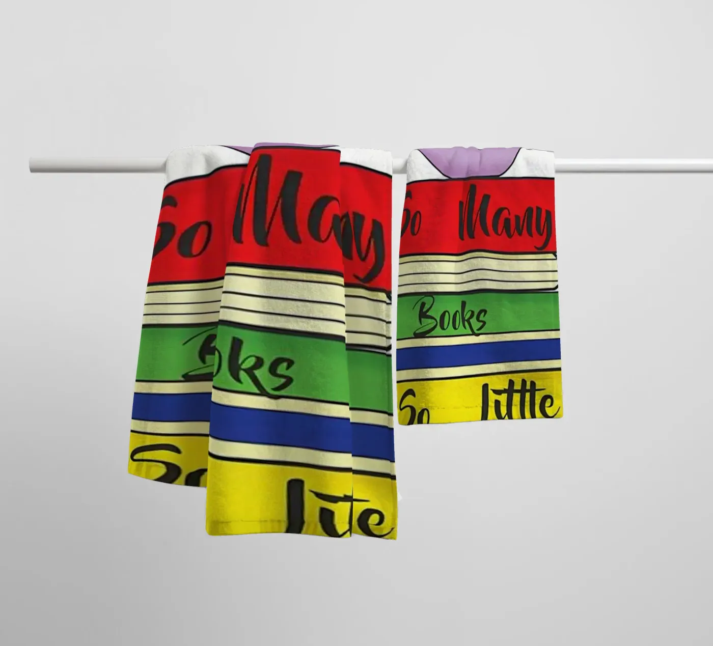 LIBRARY towel by Aiden Garcia