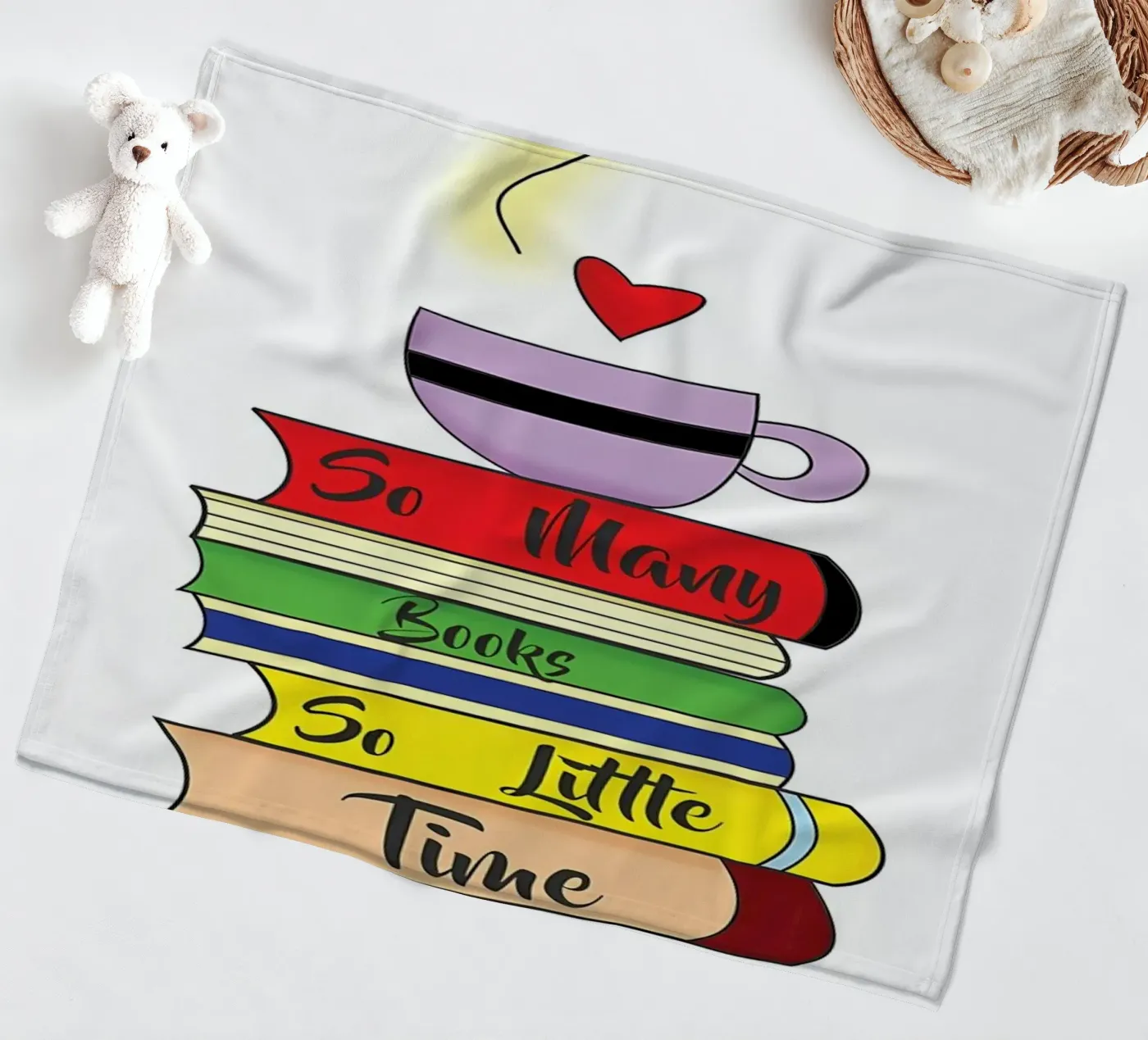 BIBLIOTECA coperta in pile da Aiden Garcia