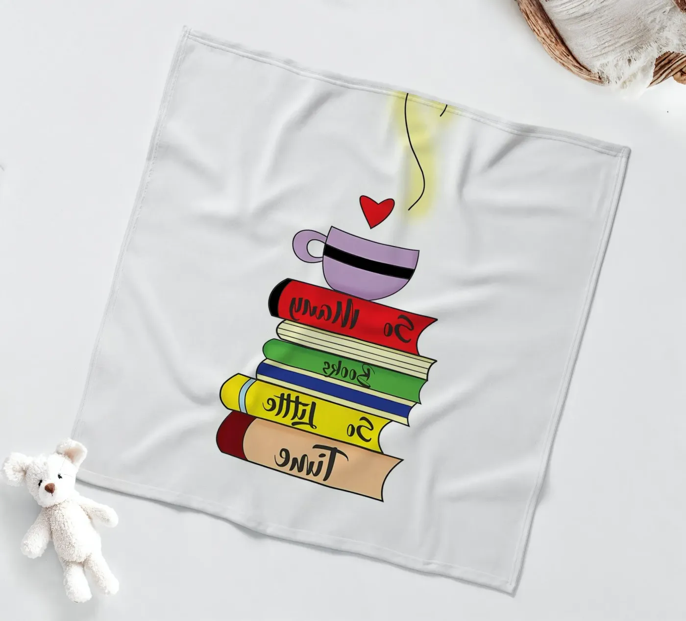 BIBLIOTECA coperta in pile da Aiden Garcia