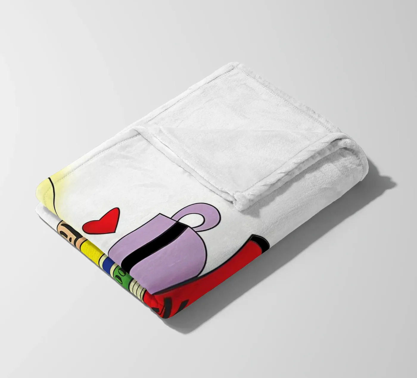 BIBLIOTECA coperta in pile da Aiden Garcia