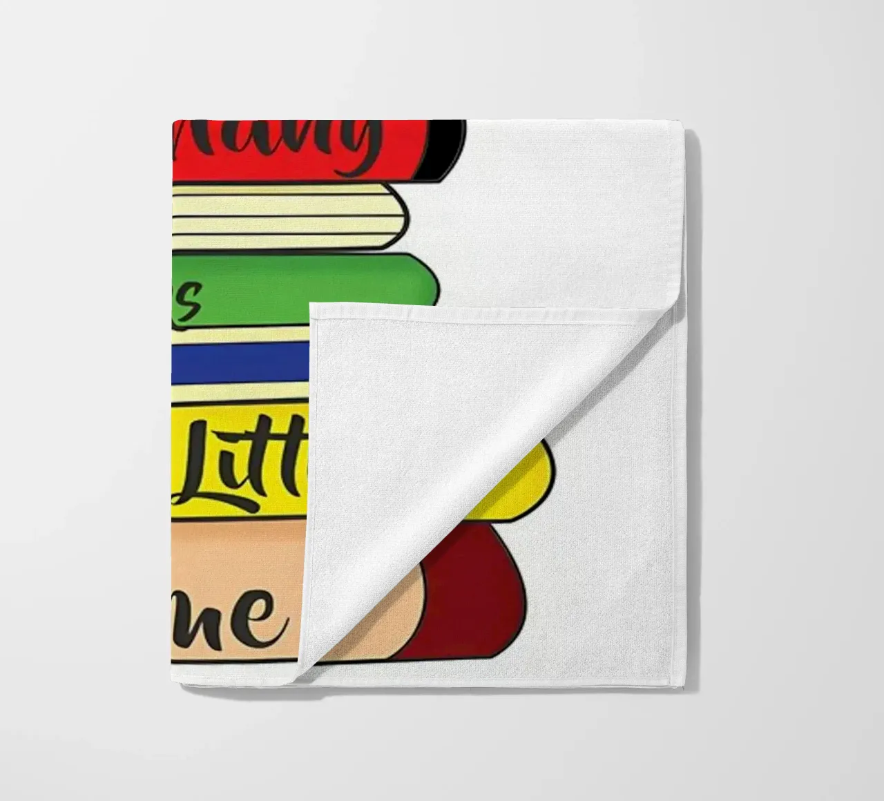 BIBLIOTHEEK strandhanddoek van Aiden Garcia