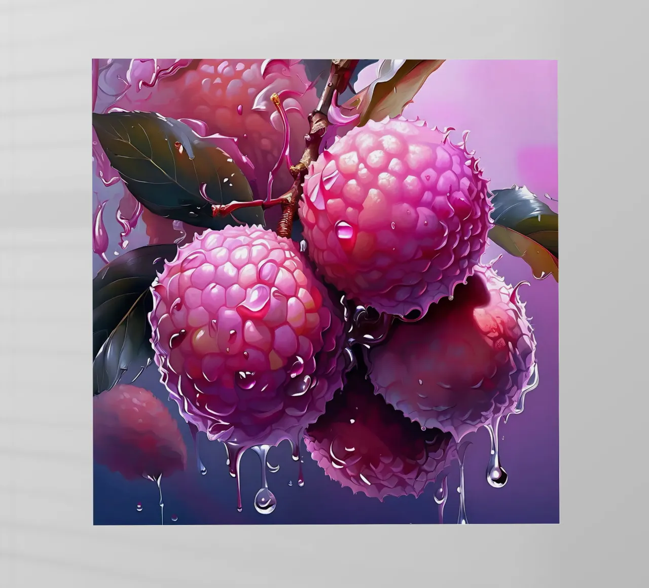 Litchi_1 pellicola backlit da Pink- und LoveArt by LK