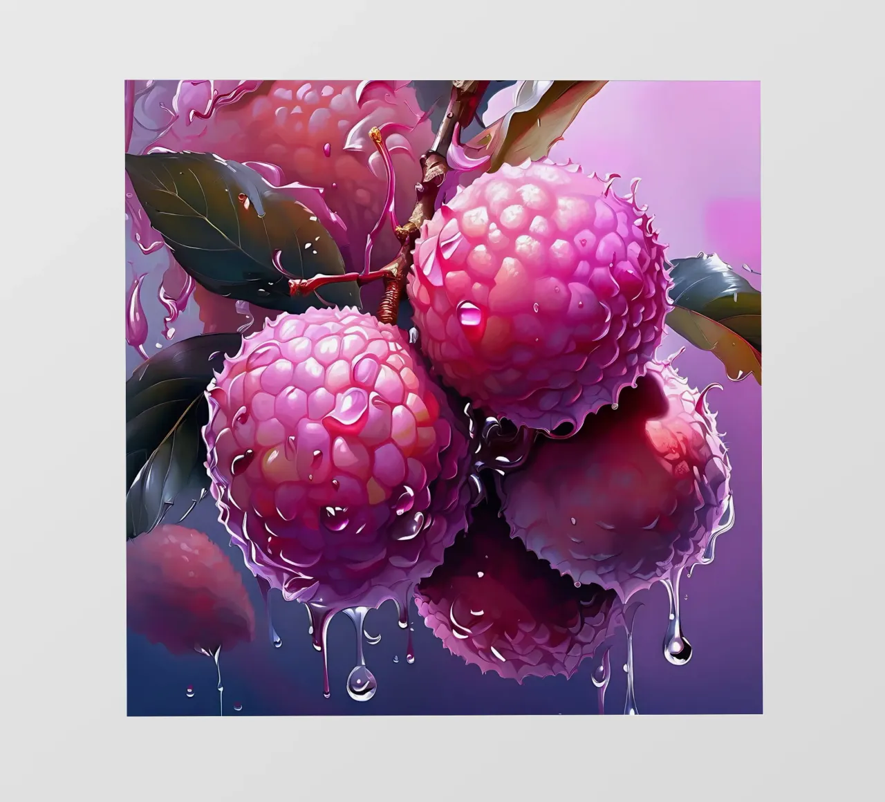Litchi_1 pellicola backlit da Pink- und LoveArt by LK