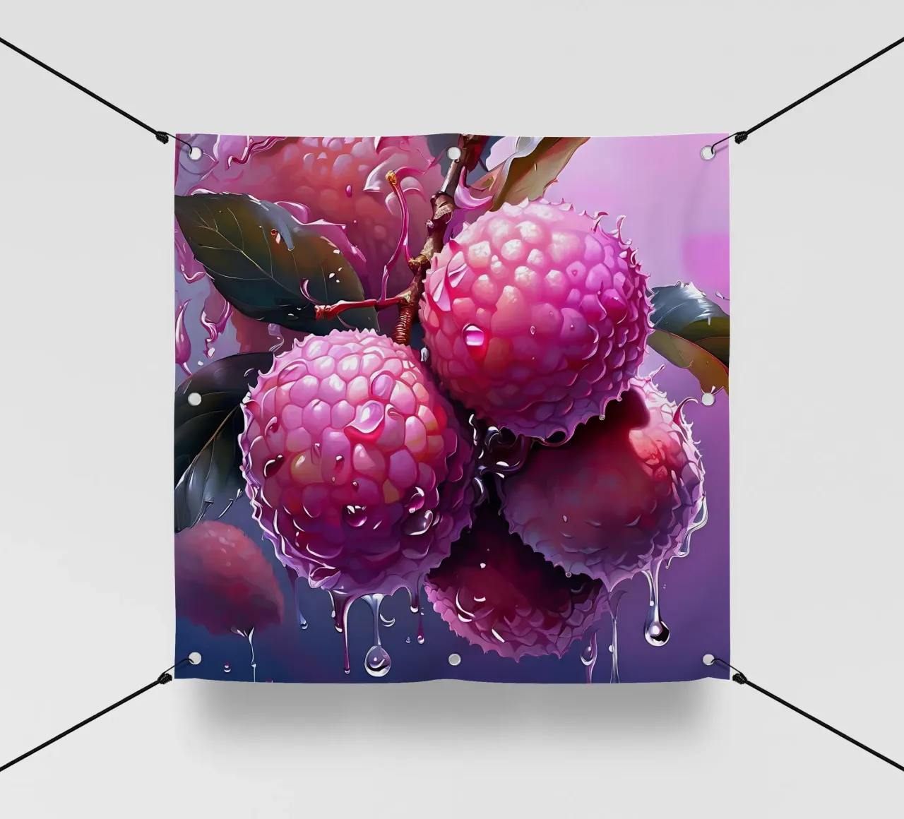 Litchi_1 telo in pvc da Pink- und LoveArt by LK