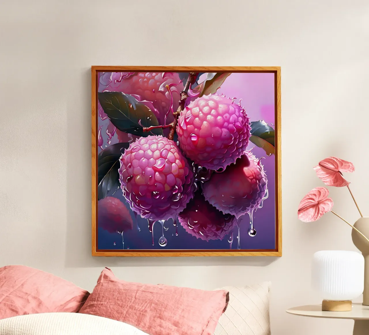 Litchi_1 plexiglass da Pink- und LoveArt by LK