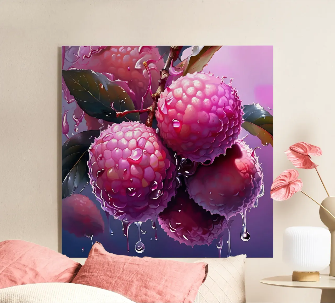 Litchi_1 plexiglass da Pink- und LoveArt by LK