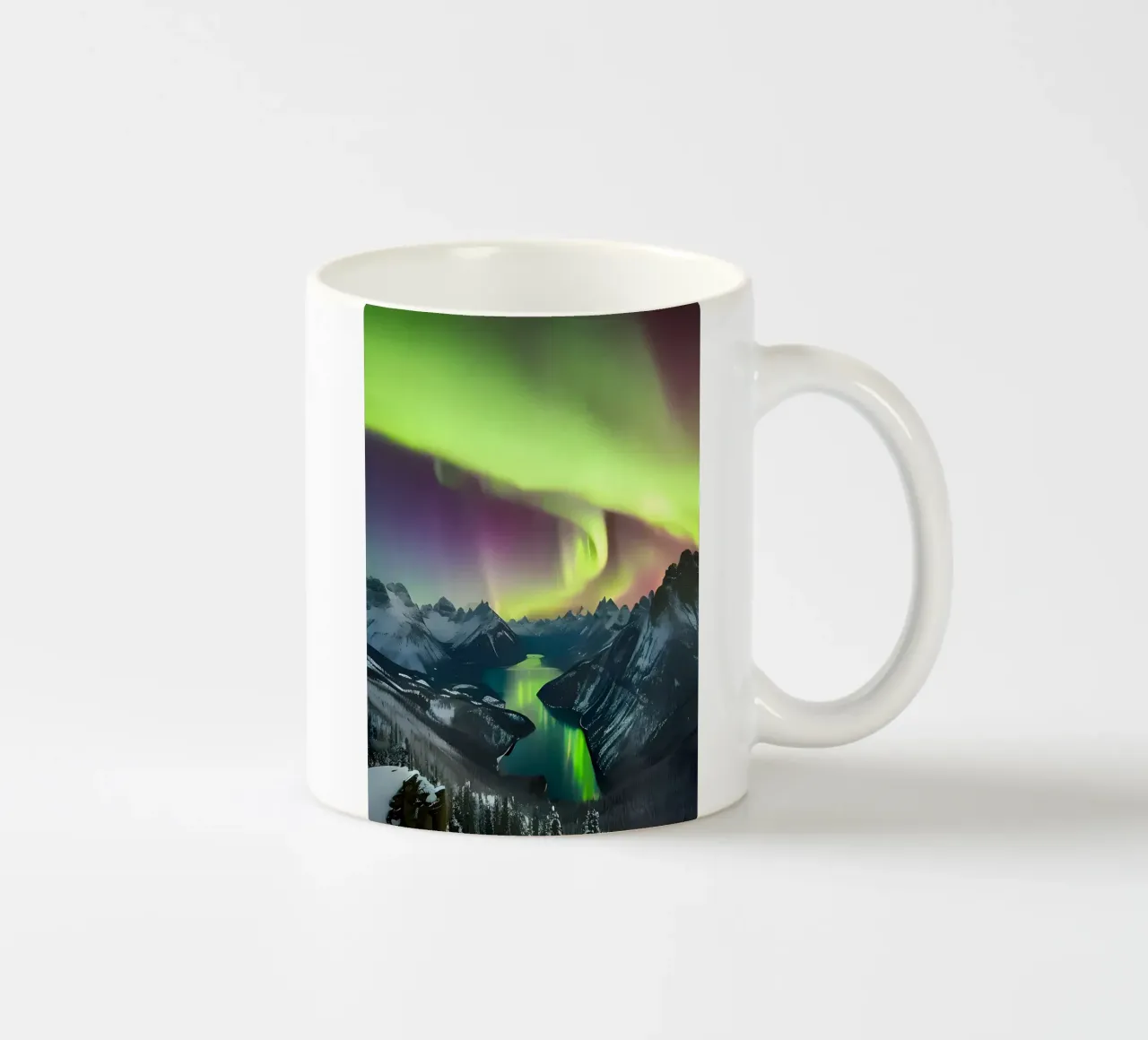 Montagna Aurora tazza in ceramica da Matthew Katz