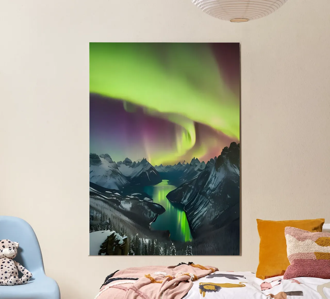 Montagna Aurora carta hahnemühle da Matthew Katz