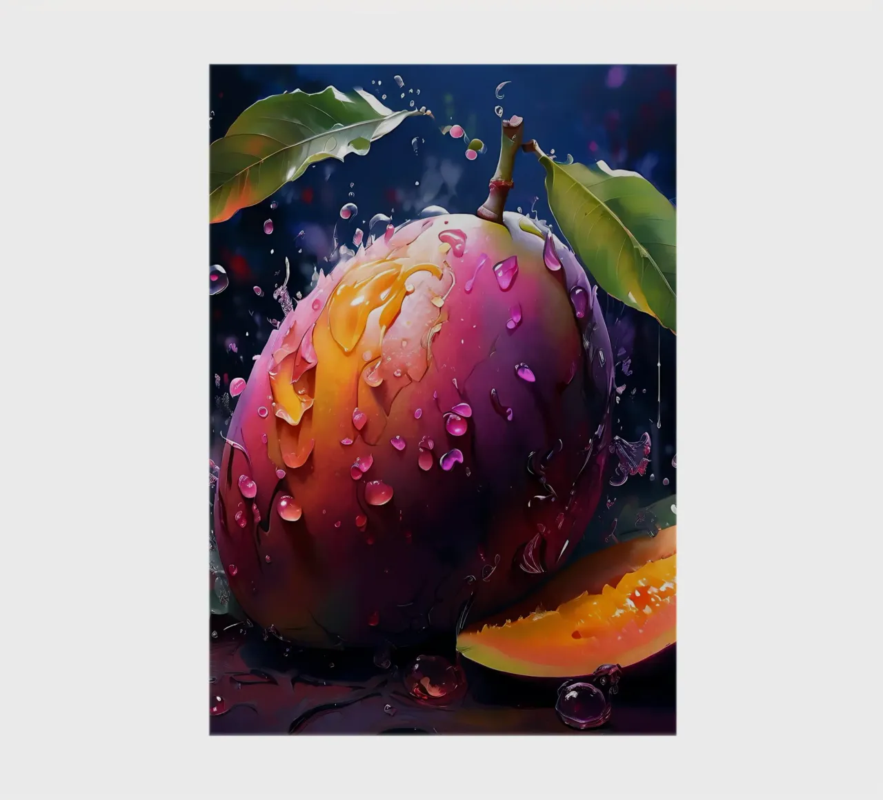 Mango_1 notebook by Pink- und LoveArt by LK
