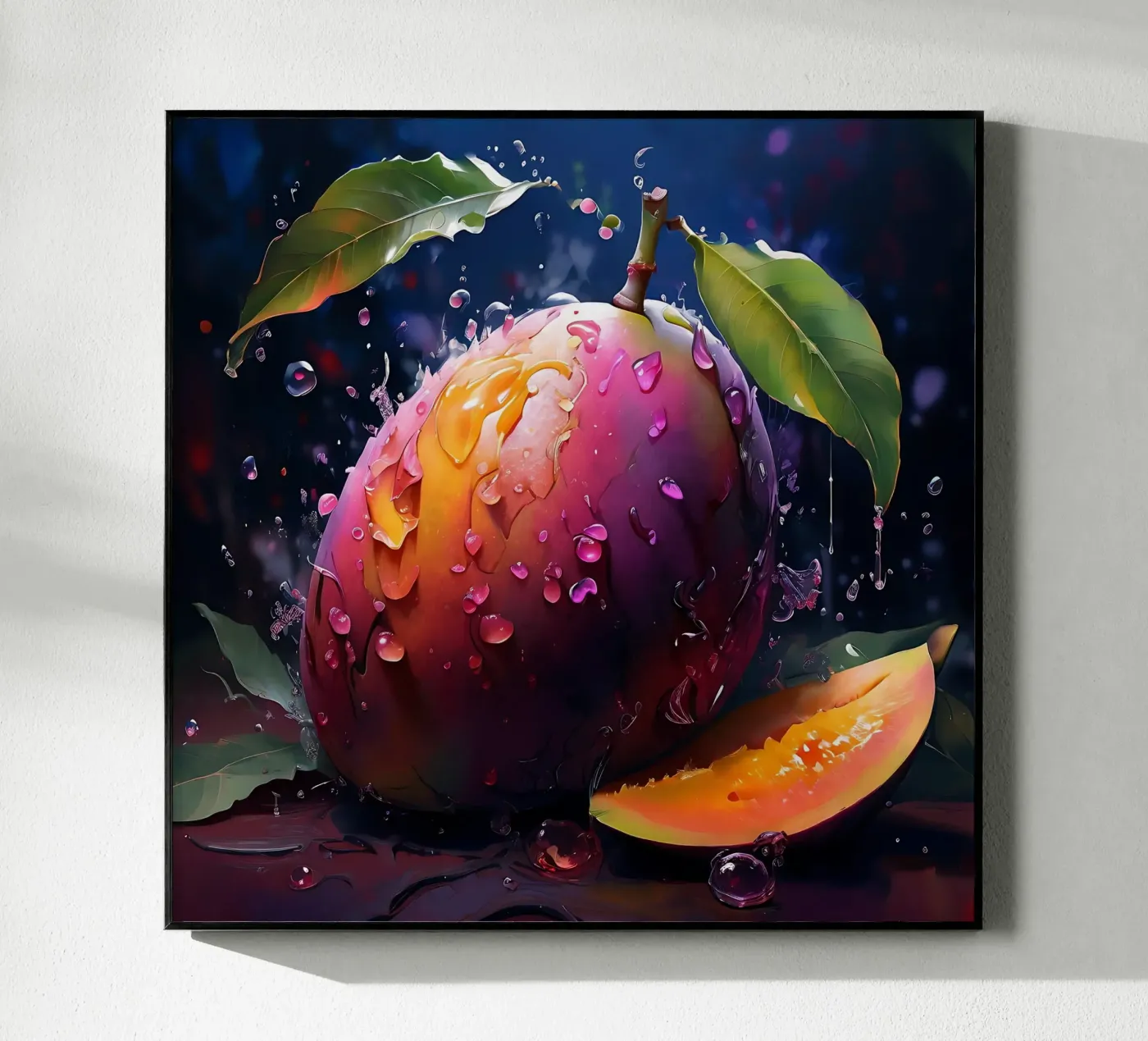 Mango_1 Acryl-Glas von Pink- und LoveArt by LK