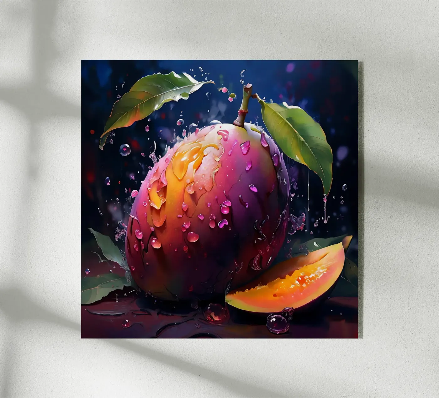 Mango_1 Acryl-Glas von Pink- und LoveArt by LK