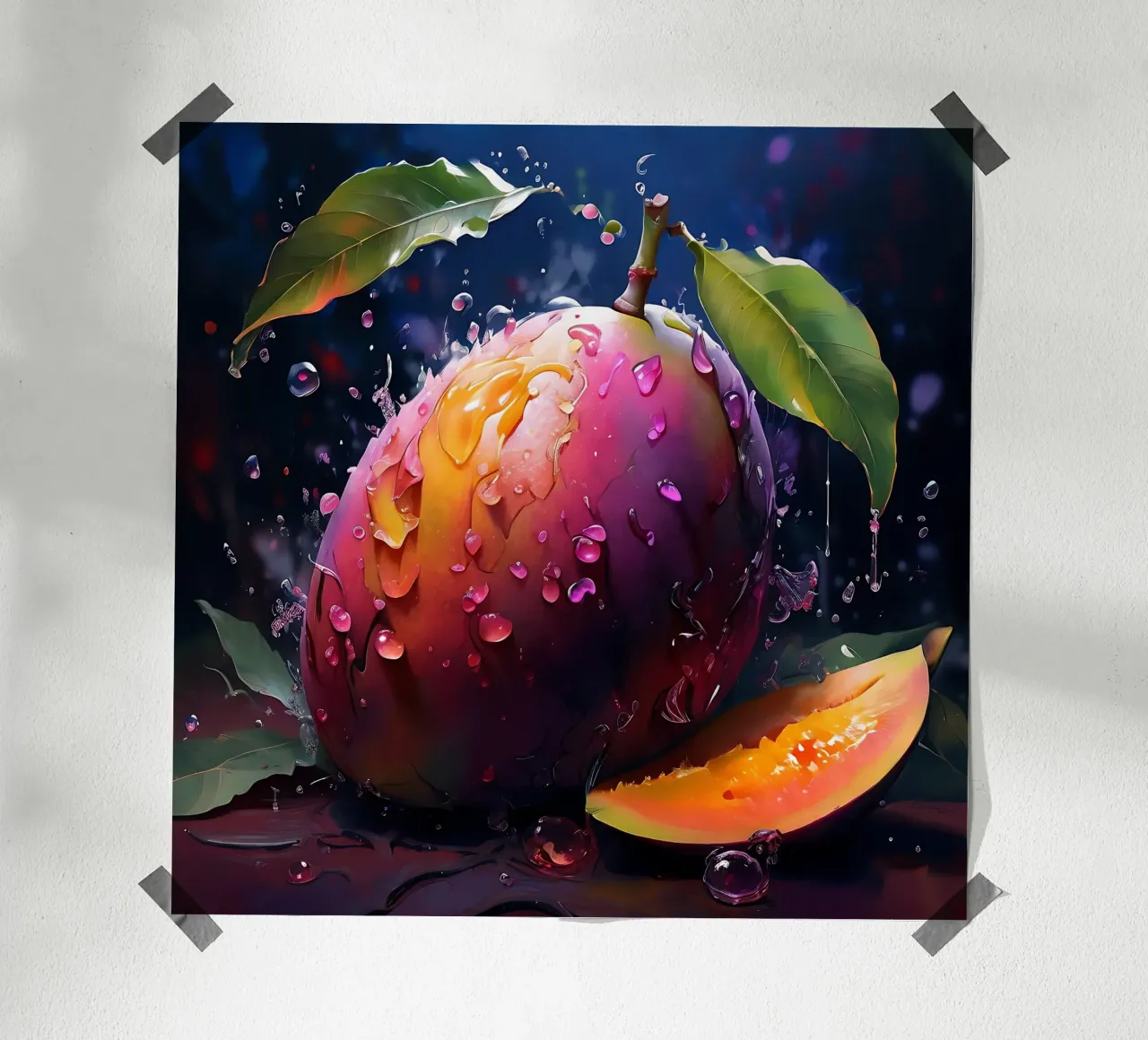 Mango_1 poster da Pink- und LoveArt by LK