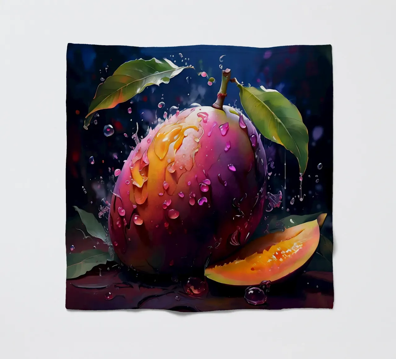 Mango_1 coperta in pile da Pink- und LoveArt by LK