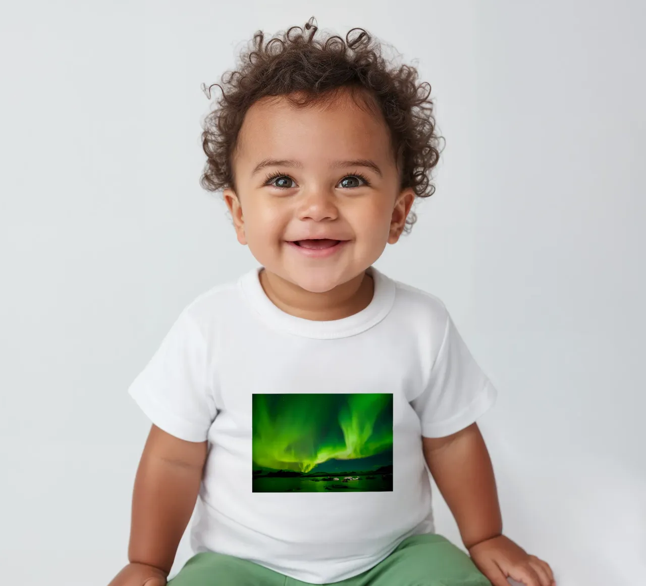Aurora Shot baby t-shirt by Matthew Katz