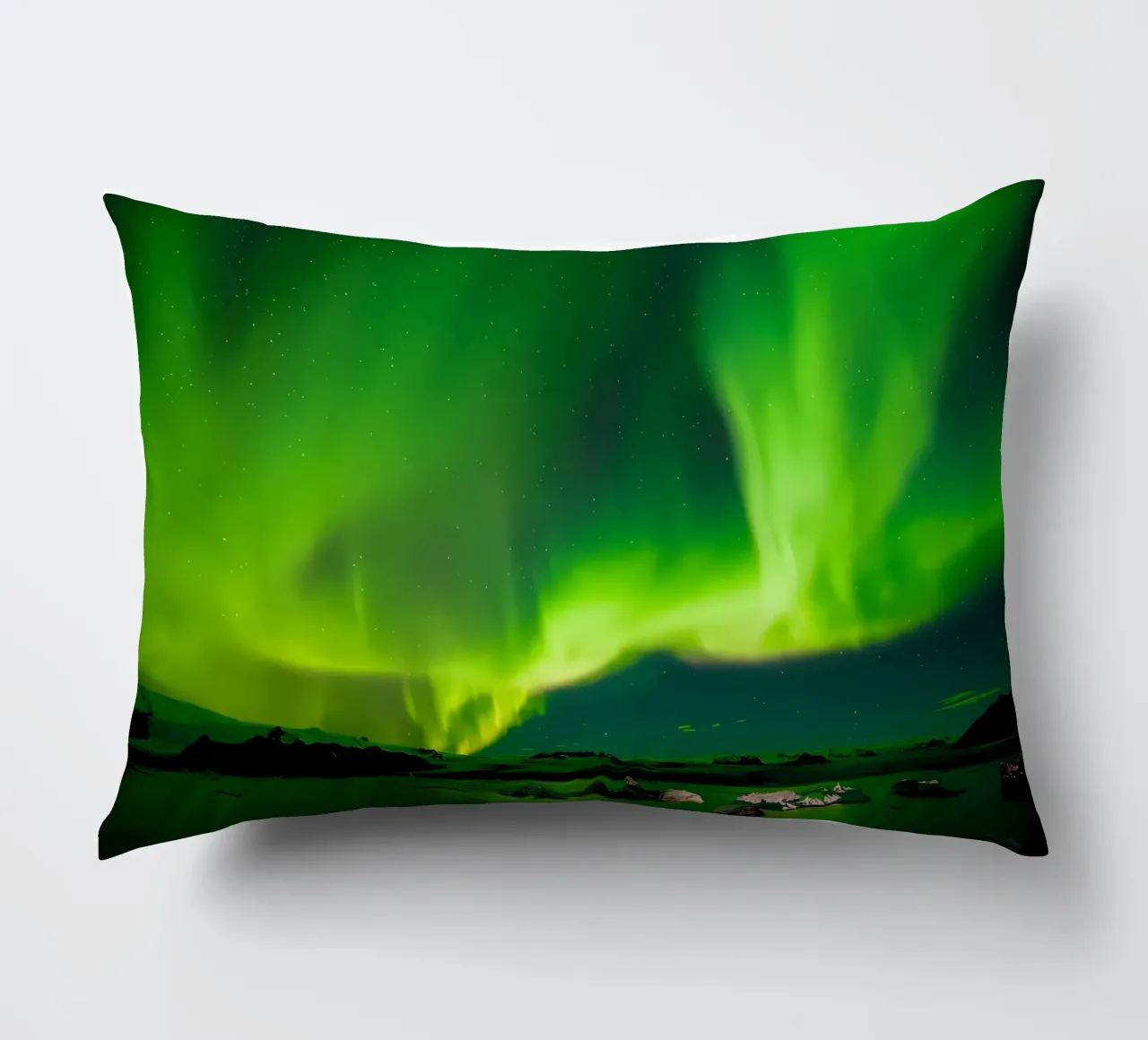 Aurora Shot decorative cushion by Matthew Katz