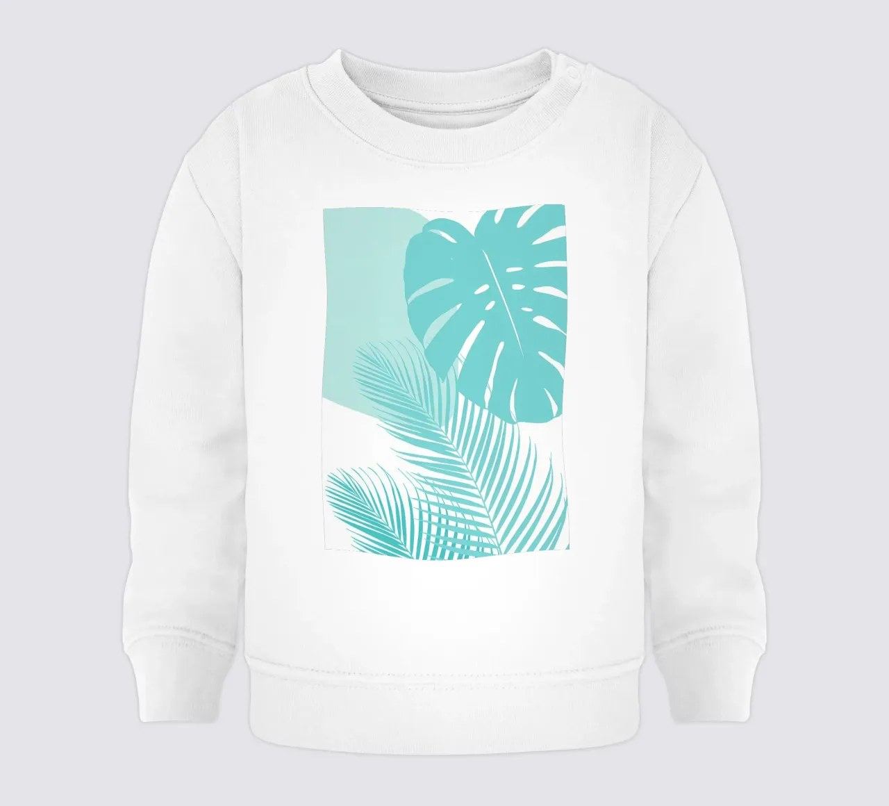 Monstera minima Palm 10a felpa neonato da Nicholas Campbell