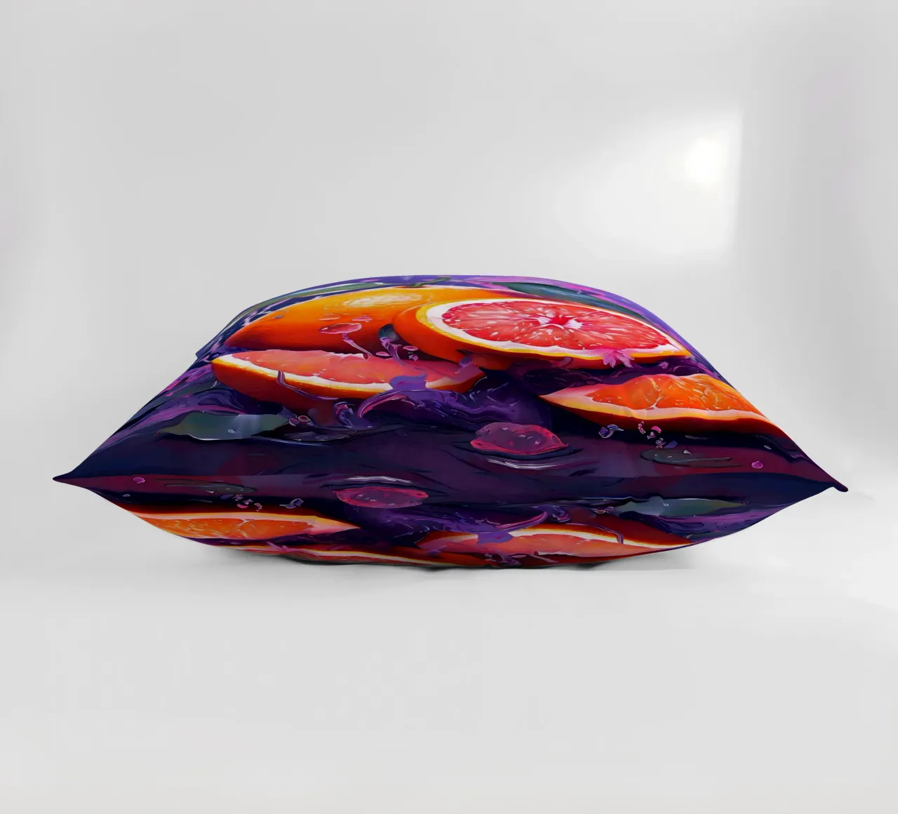Arancione_1 cuscino da Pink- und LoveArt by LK