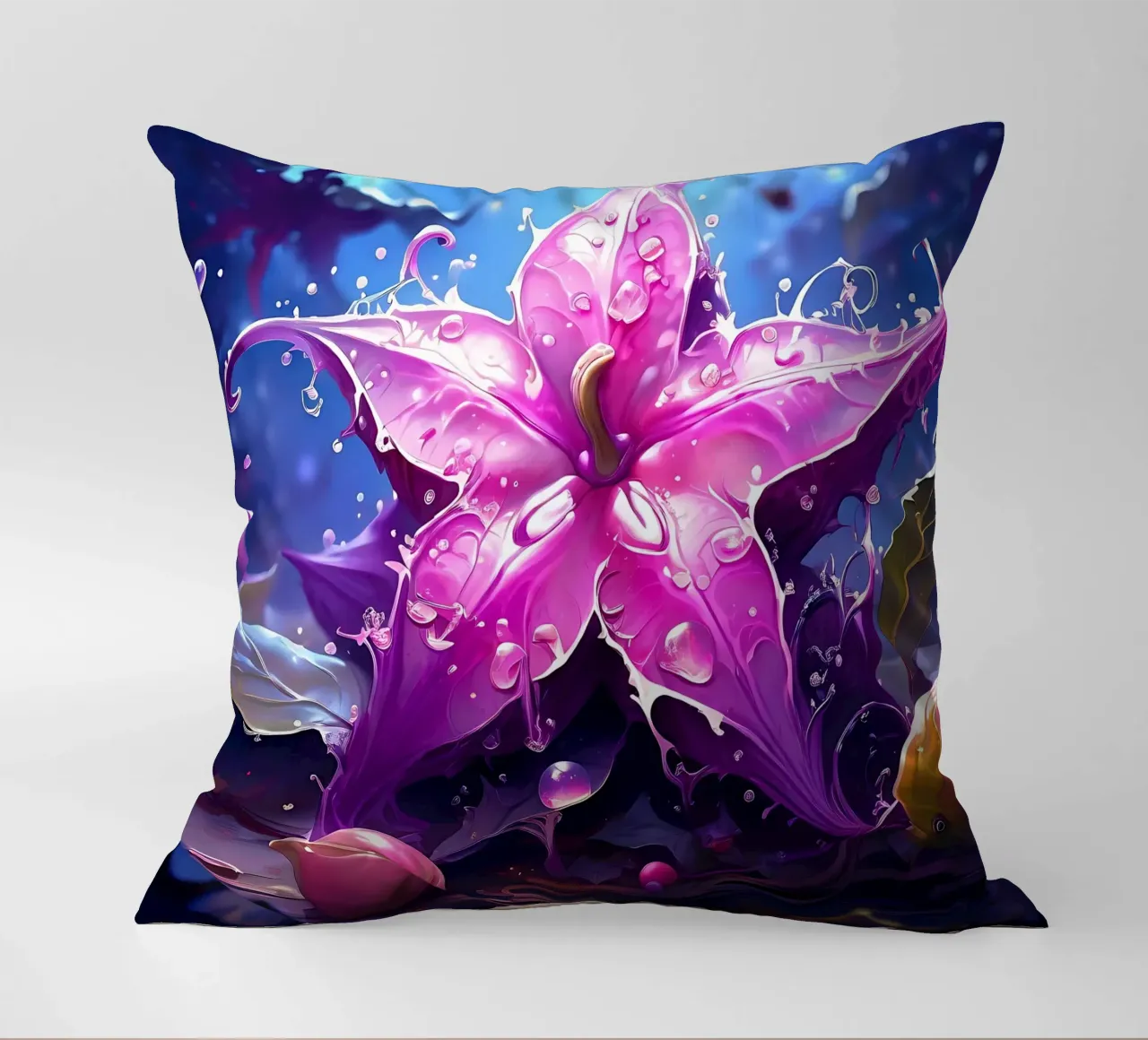Pompelmo_1 cuscino da Pink- und LoveArt by LK