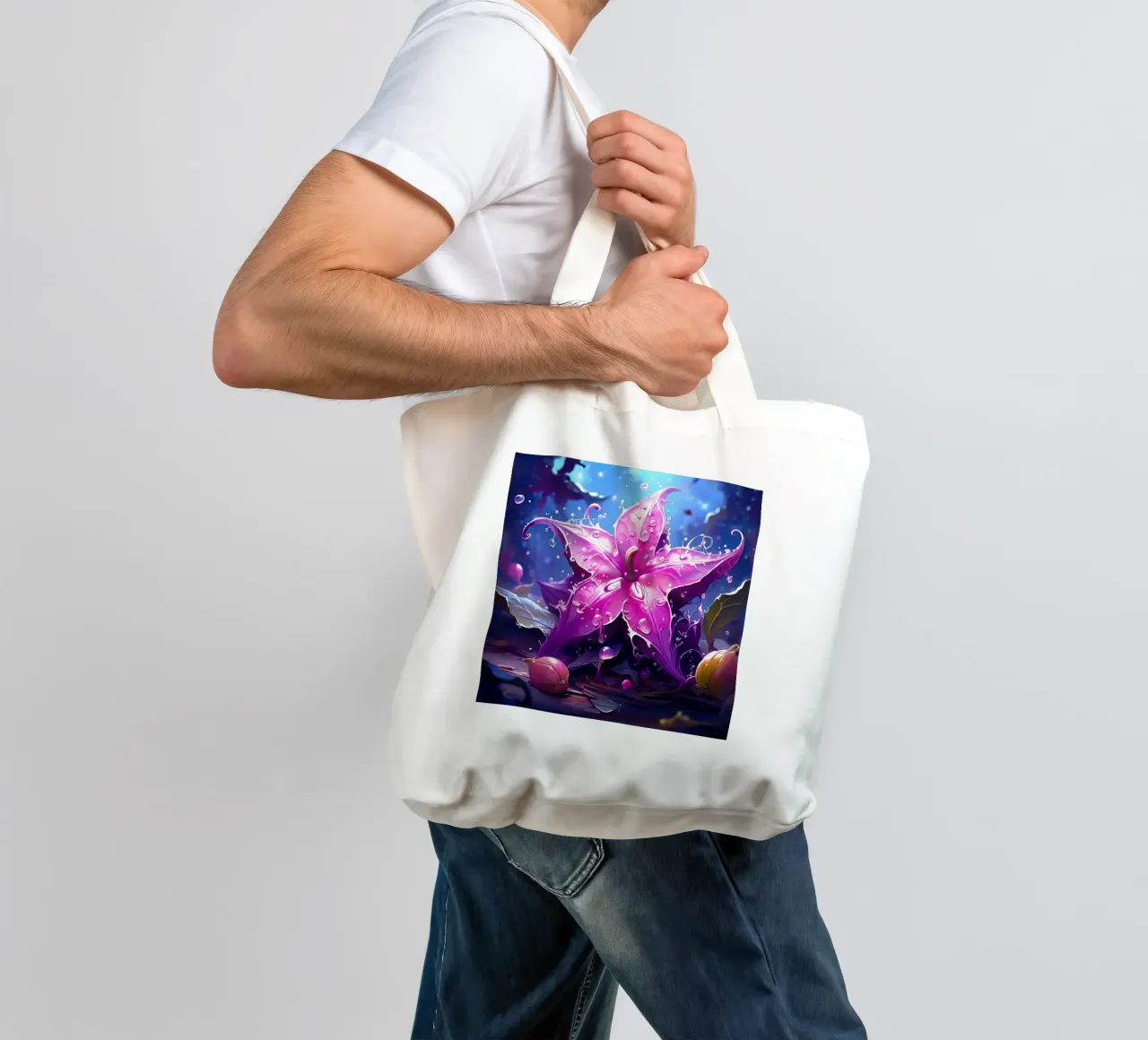 Pompelmo_1 borsa in juta da Pink- und LoveArt by LK