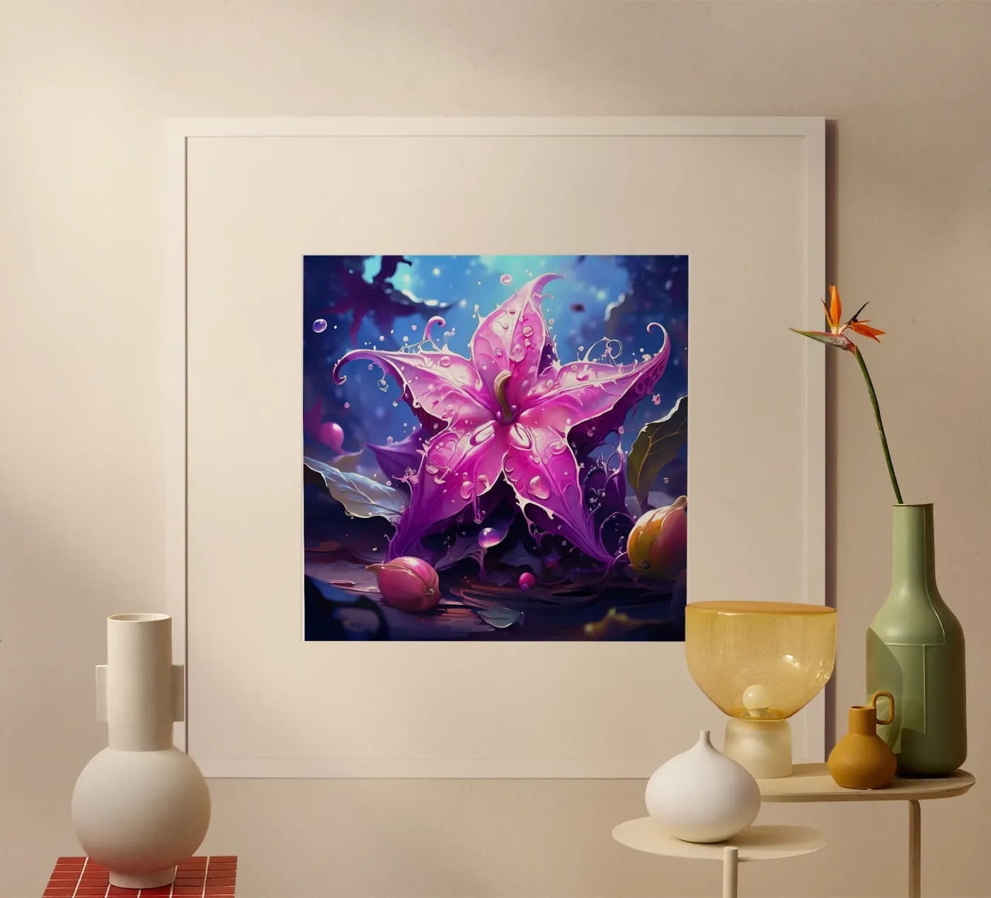 Starfruit_1 poster by Pink- und LoveArt by LK