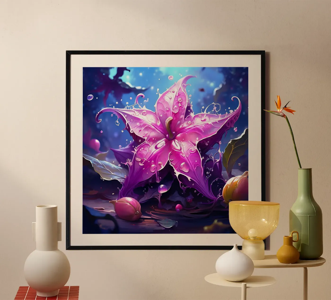 Starfruit_1 poster by Pink- und LoveArt by LK