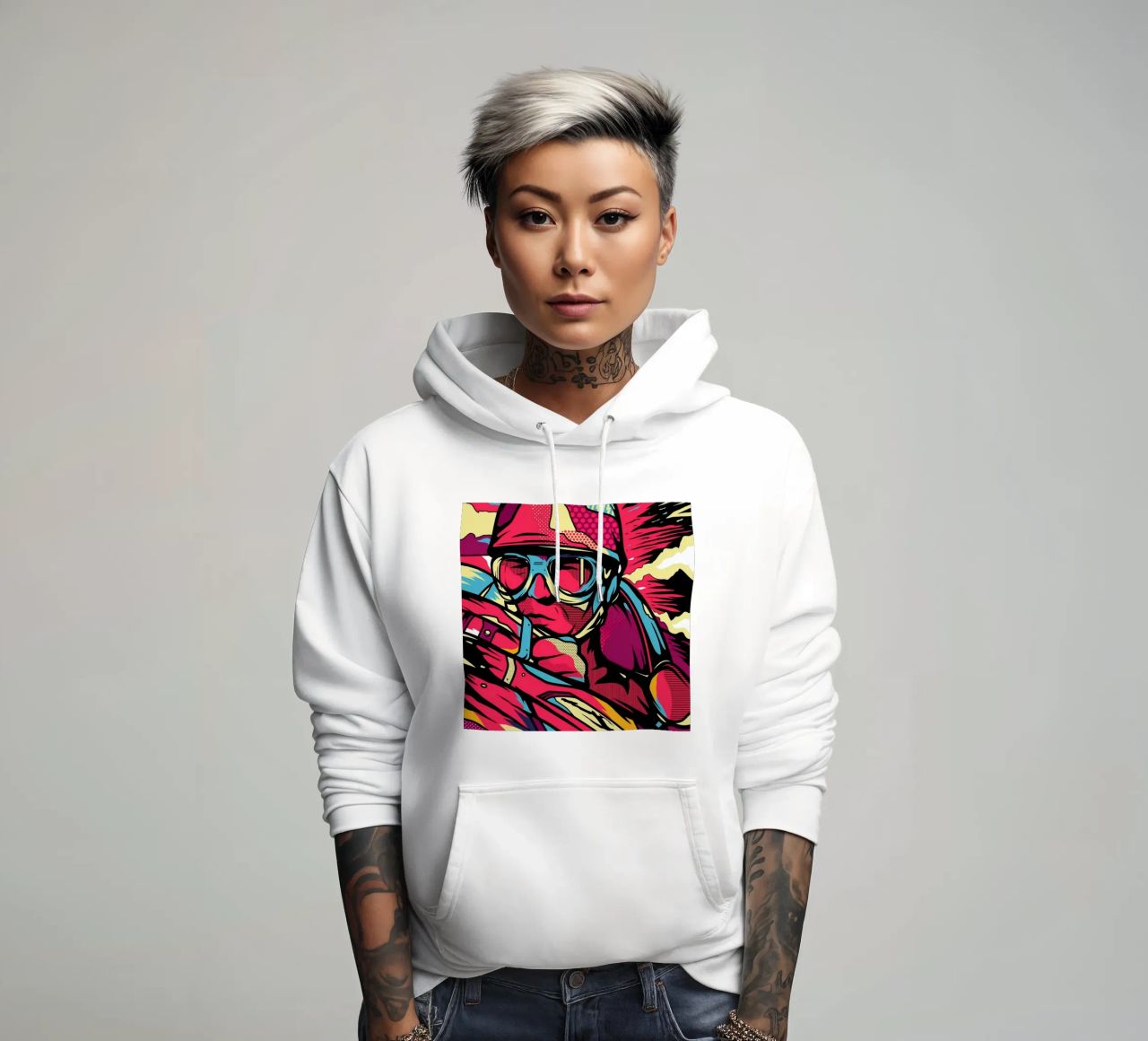 Instinct felpa con cappuccio da Van Orton Design