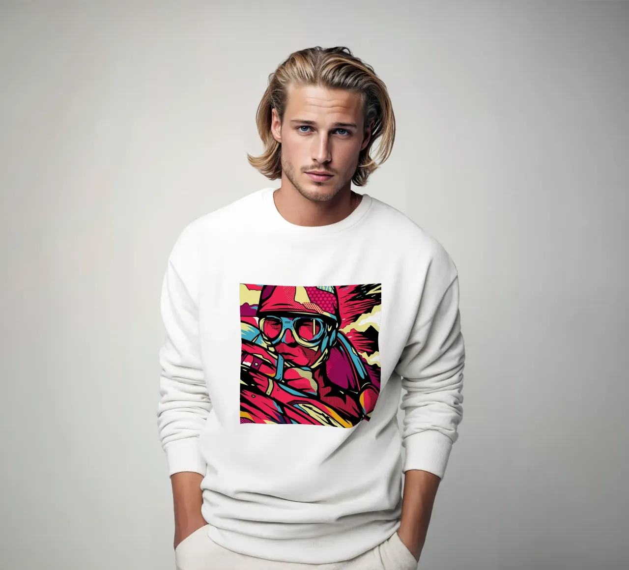 Instinct Sweatshirt von Van Orton Design