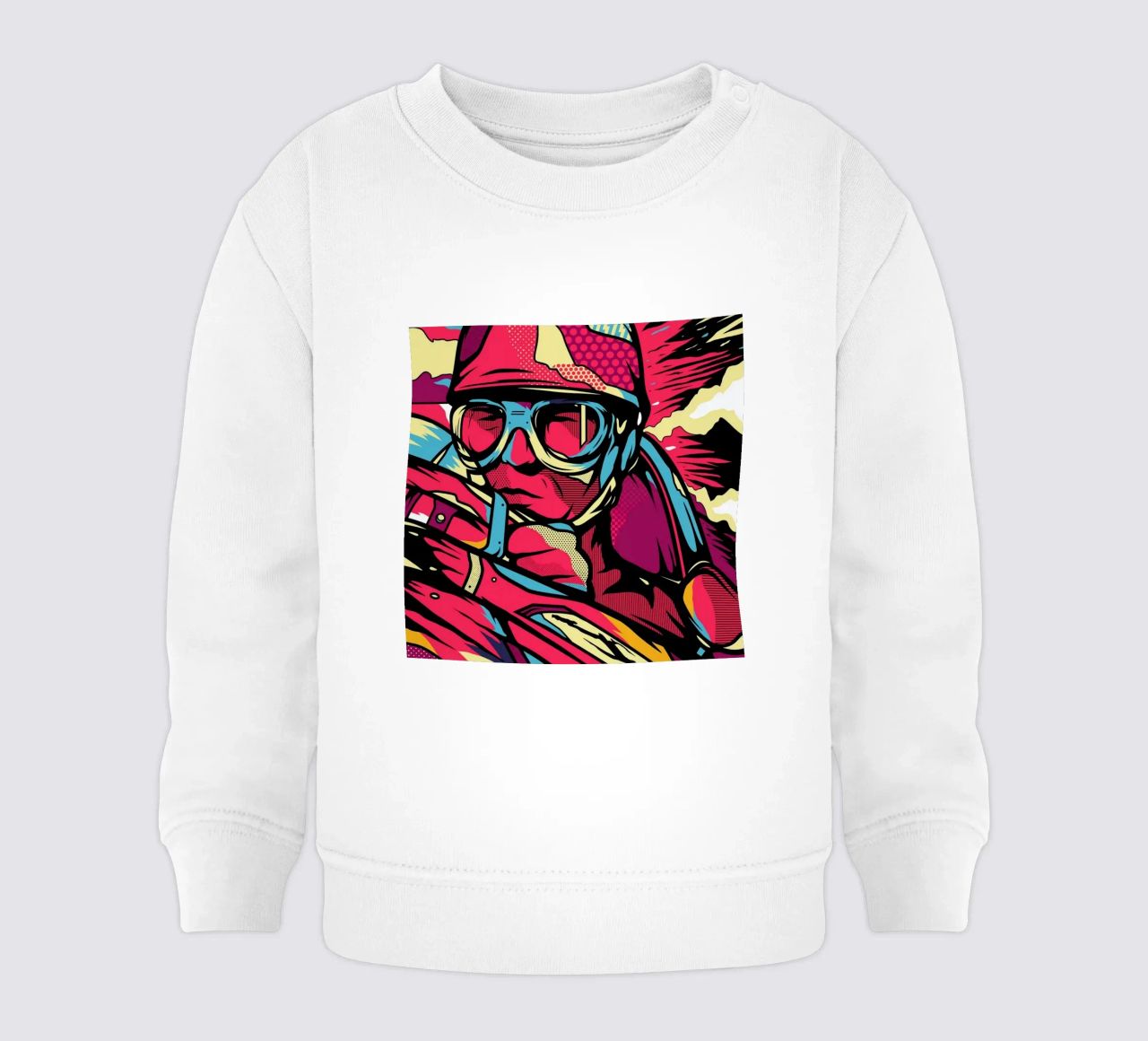 Instinct felpa neonato da Van Orton Design