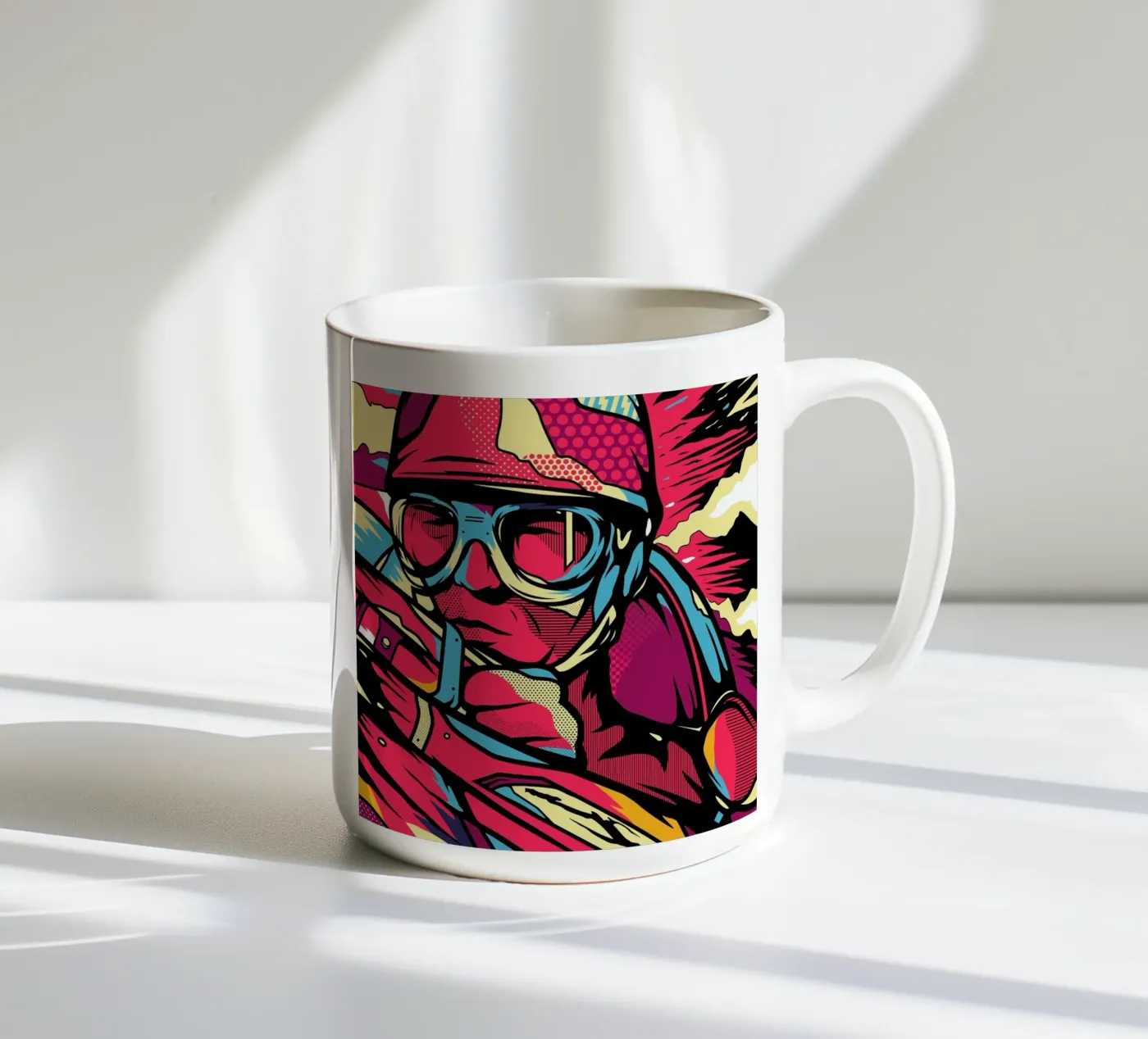 Instinct ceramic mug by Van Orton Design