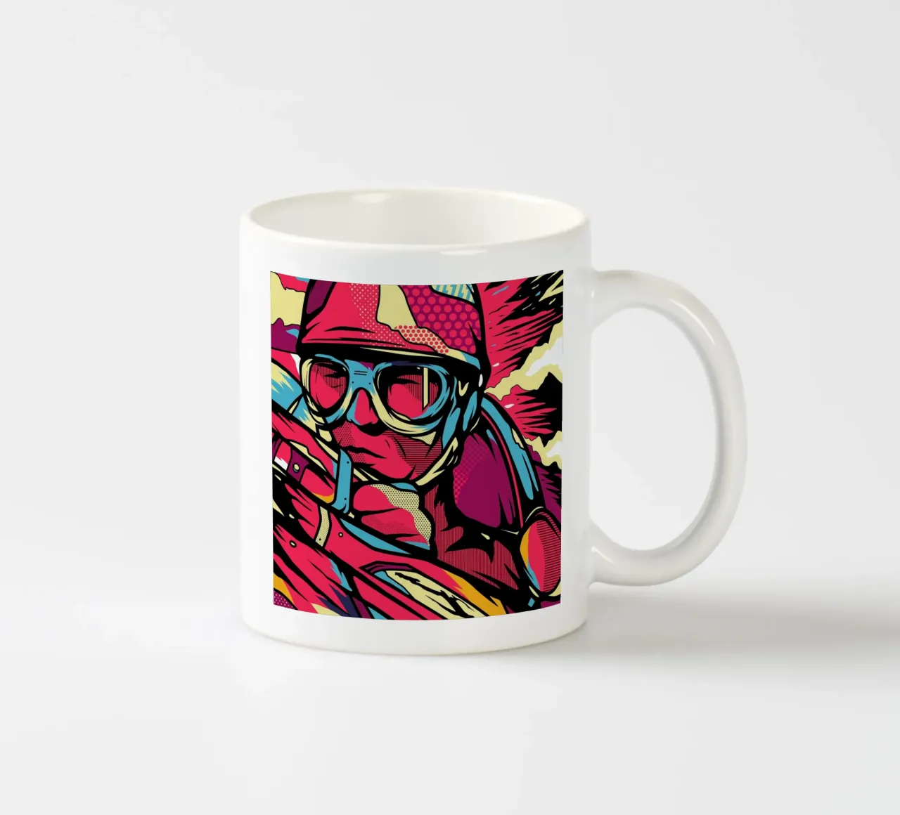 Instinct keramische mok van Van Orton Design