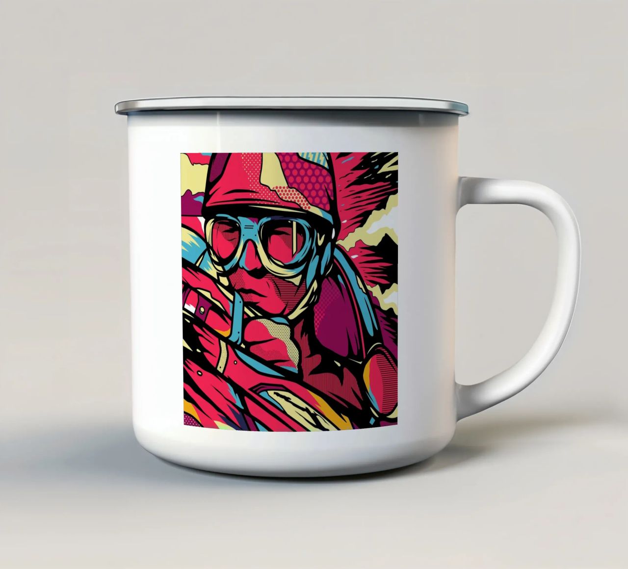 Instinct tazza in smalto da Van Orton Design