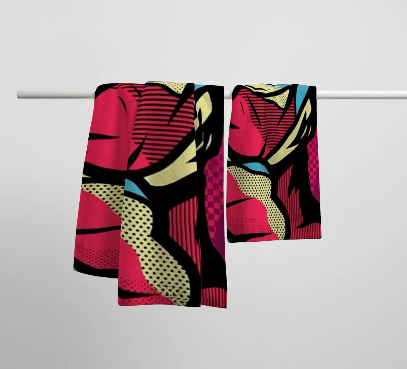 Instinct badhanddoek van Van Orton Design