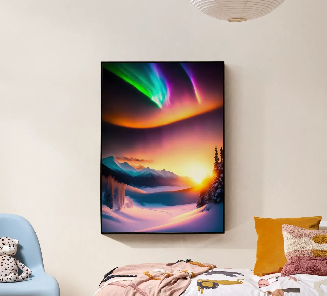 aurora boreale plexiglass da Matthew Katz