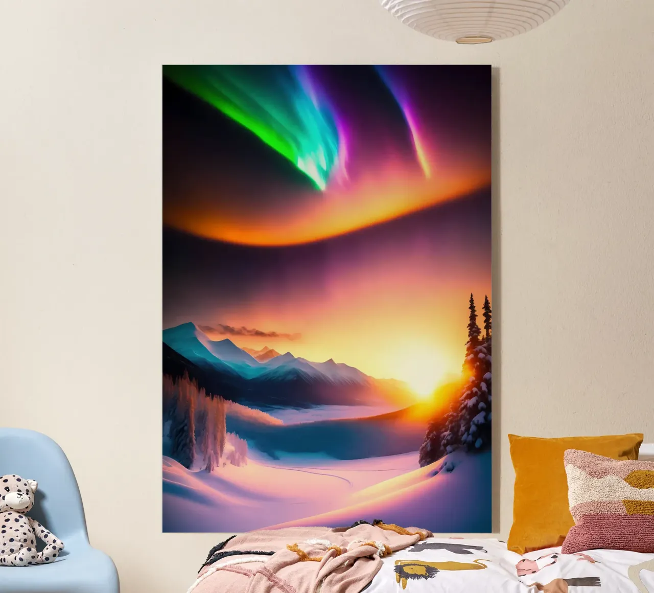 aurora boreale plexiglass da Matthew Katz