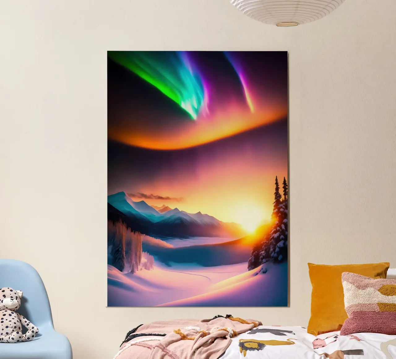 aurora northern lights hahnemühle by Matthew Katz